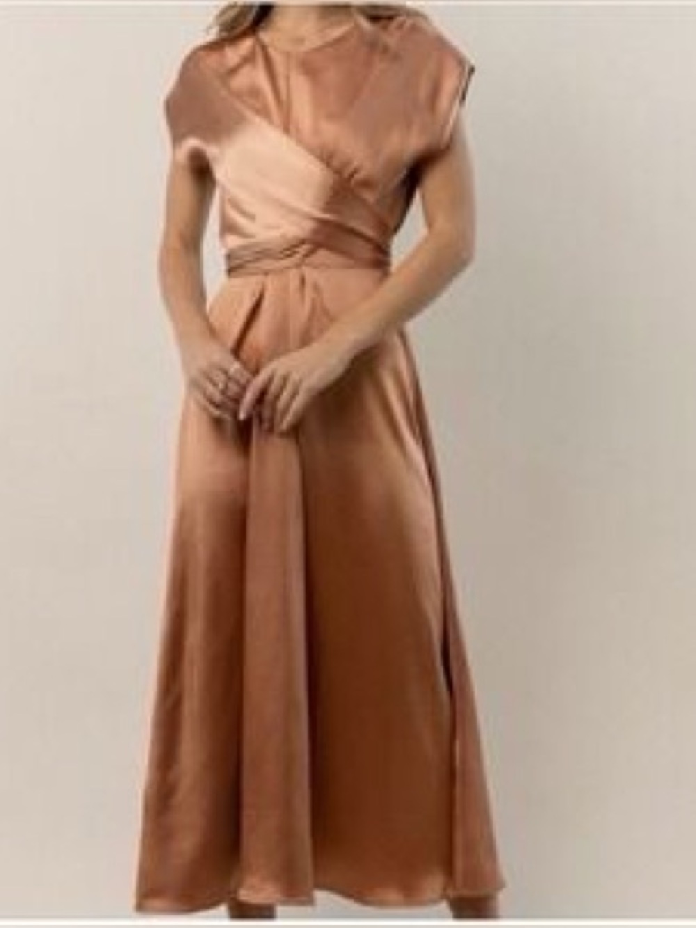 bohme Copper Rosalind Midi Dress